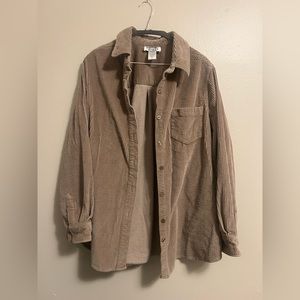 Mainstreet Blues Oversized Corduroy Button Down